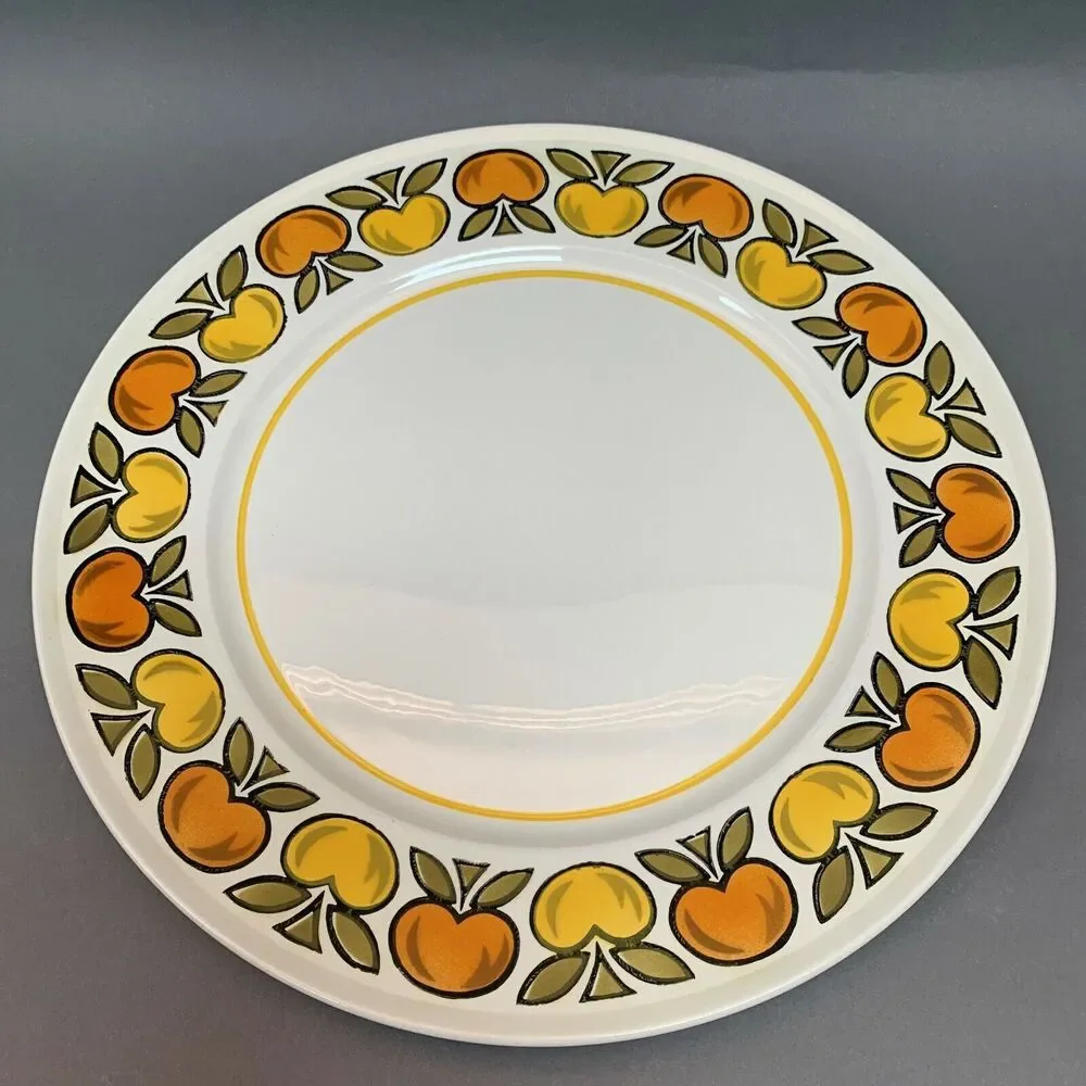 Mikasa Epiqure-One Mikan D4302 Chop Plate‎ Platter Fruit Border Oven to Table